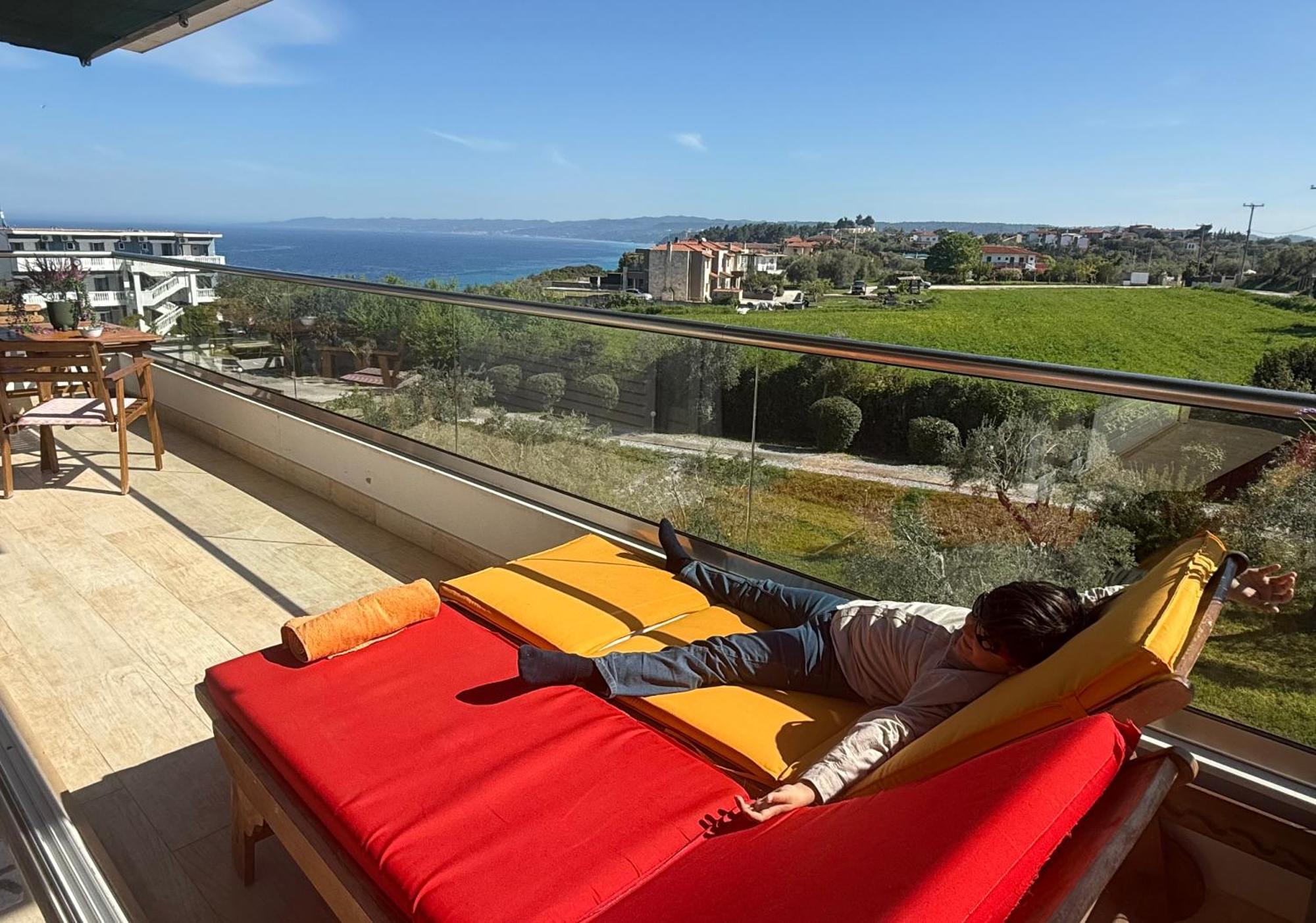 Villa Evita , Penthouse, 53M2 ,Athytos 450M From The Beach Afytos Exterior photo